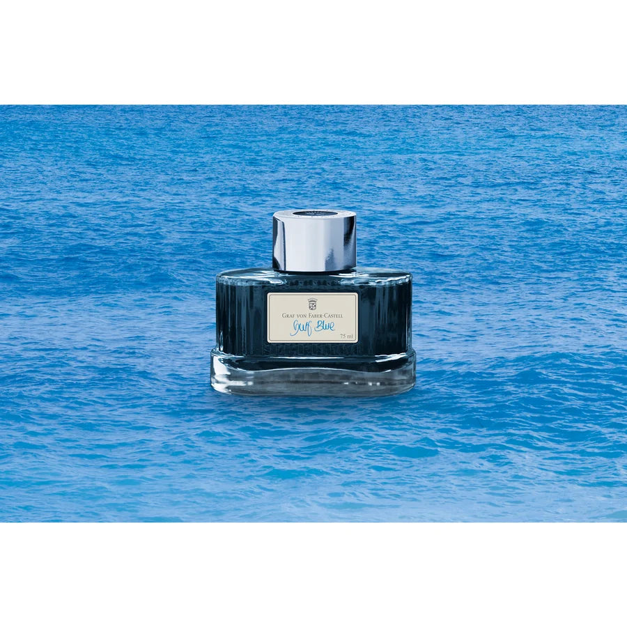 Graf von Faber-Castell Bottled Ink Gulf Blue