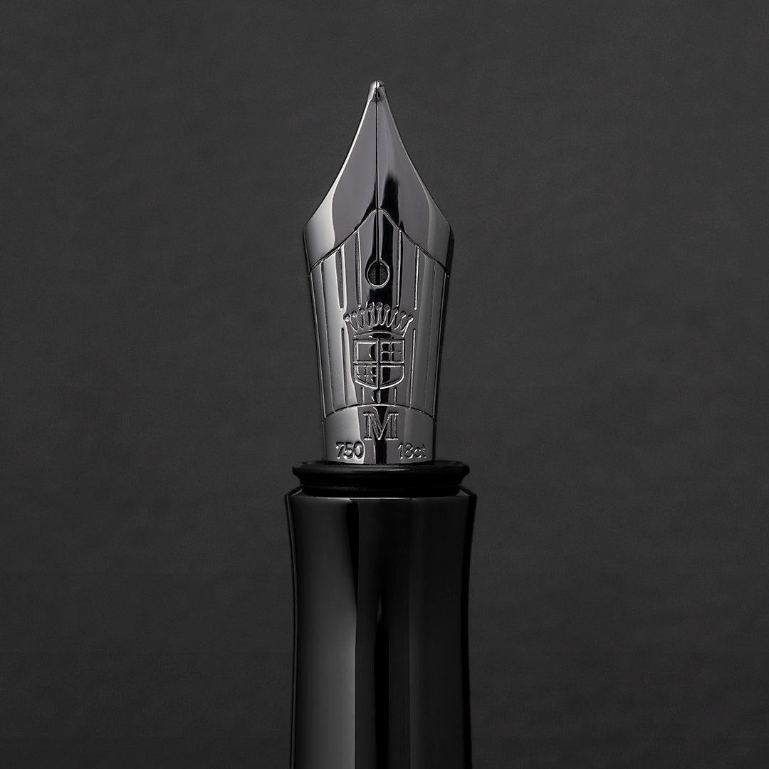 Graf von Faber-Castell Guilloche Black Edition Fountain Pen