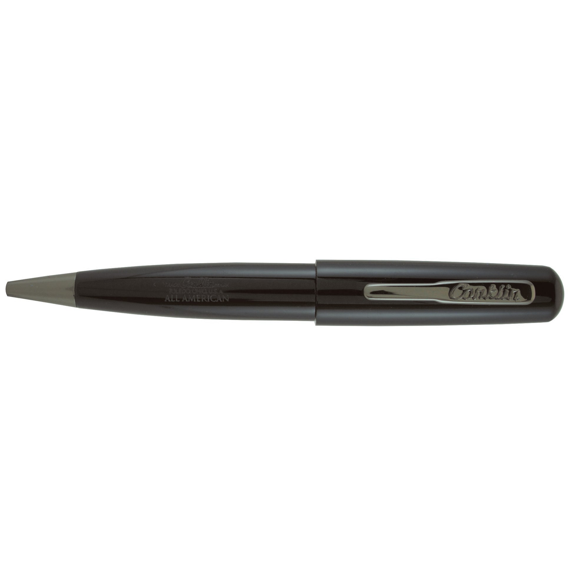 Conklin All American Ballpoint Pen Raven Black