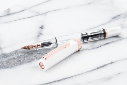 TWSBI Eco White Rose Gold Fountain Pen
