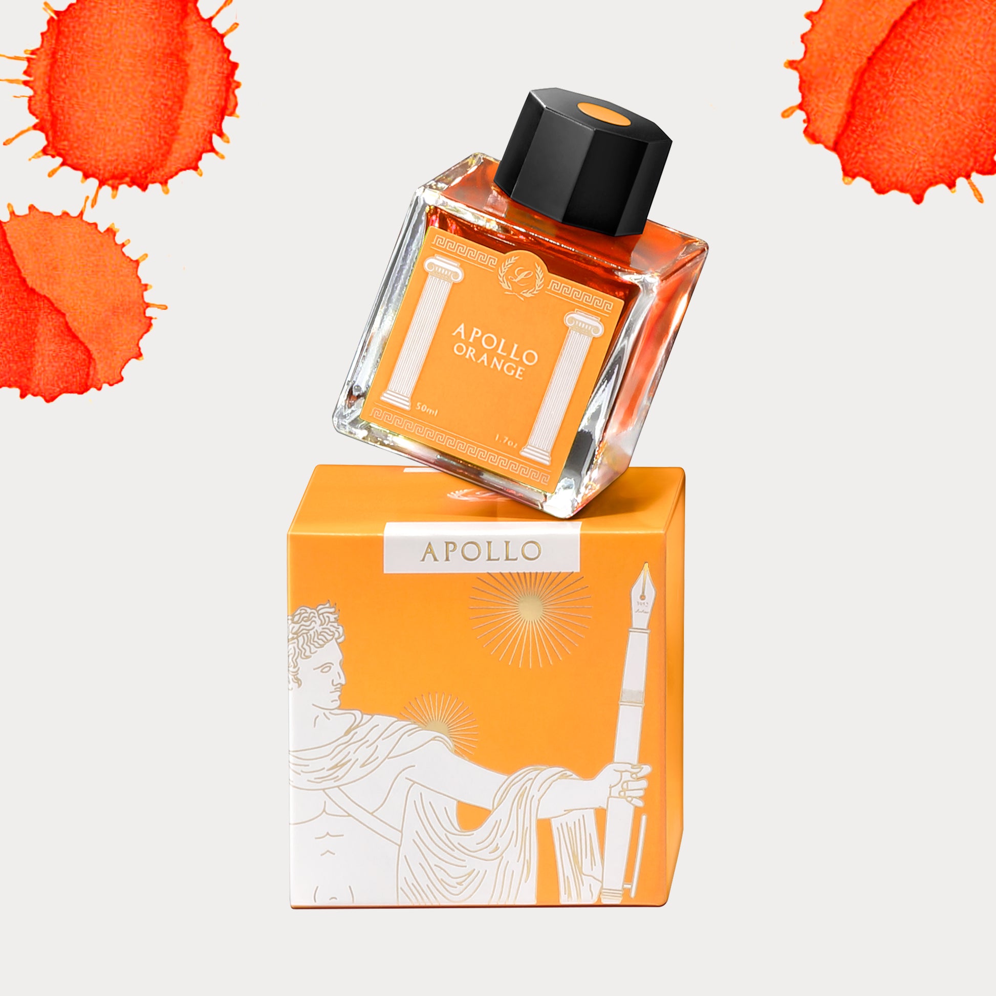 Laban Greek Mythology Apollo Orange Bottled Ink