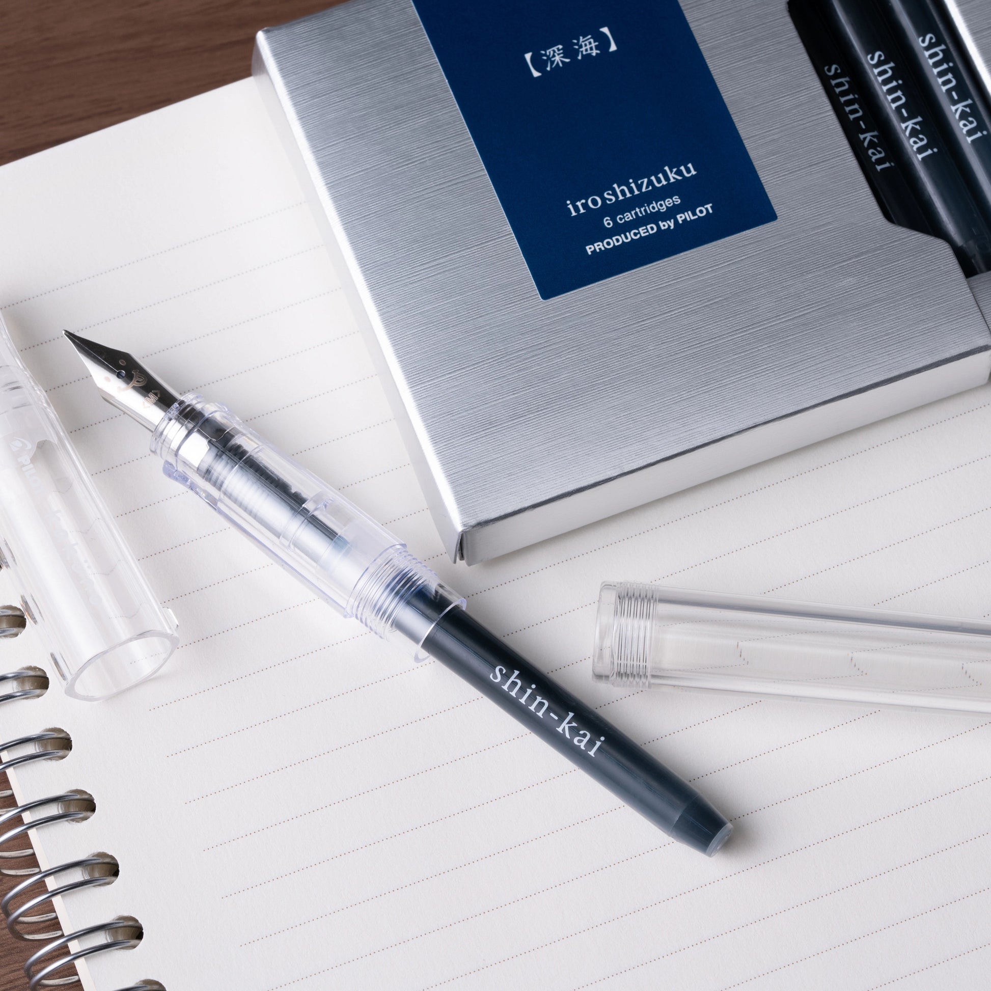 Pilot Iroshizuku Shin-kai Ink Cartridges