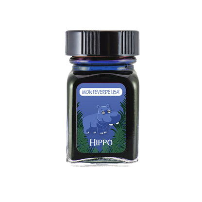 Monteverde Jungle Ink Collection Hippo Dark Blue