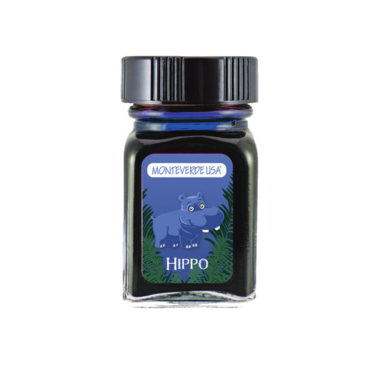 Monteverde Jungle Ink Collection Hippo Dark Blue