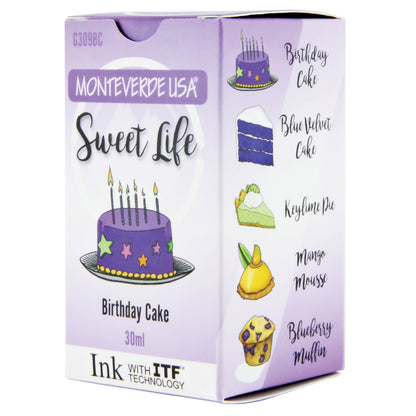 Monteverde Sweet Life Bottled Ink 30mL Birthday Cake
