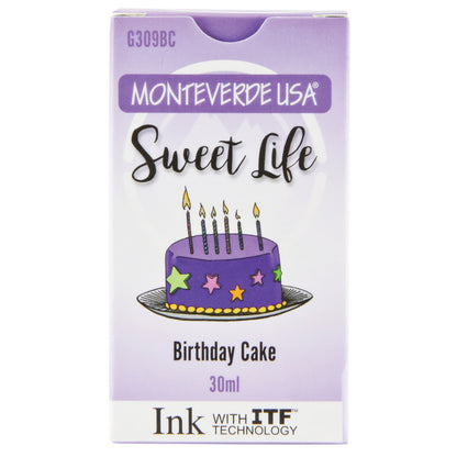 Monteverde Sweet Life Bottled Ink 30mL Birthday Cake