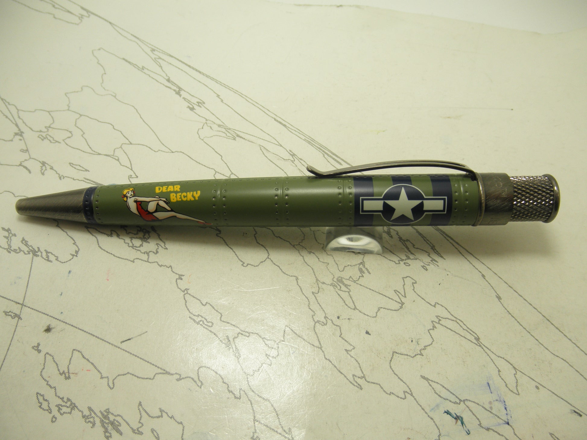 Retro 51 Tornado B-17 Fortress Tribute Pen VRR-1342