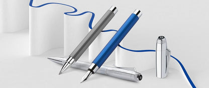 Graf von Faber Castell for Bentley Sequin Blue Fountain Pen