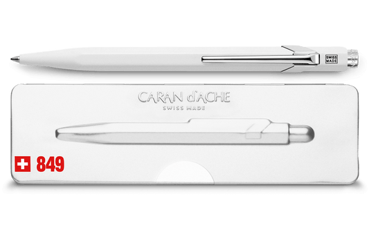 Caran d'Ache 849 Ballpoint Pen White