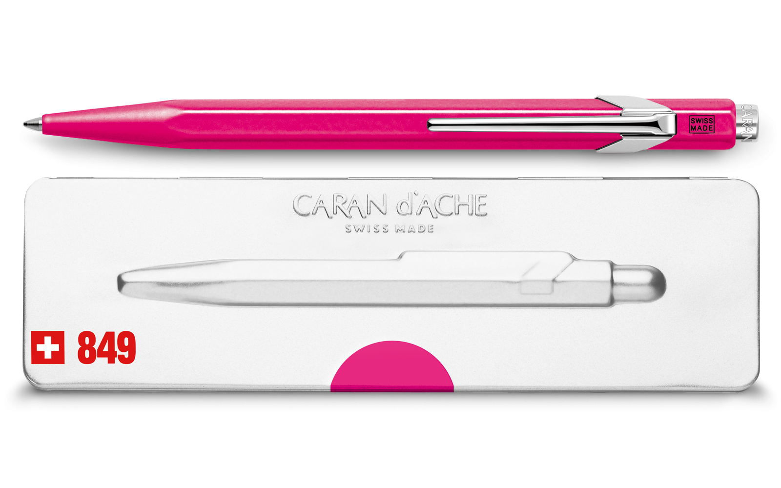 Caran d'Ache 849 Ballpoint Pen Fluorescent Pink