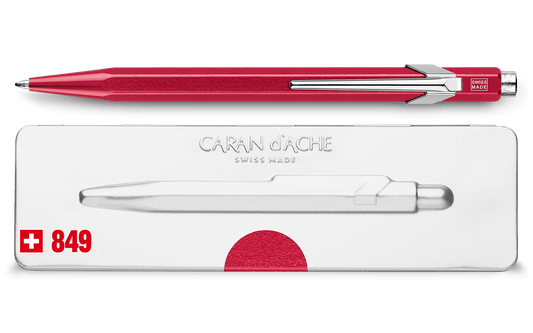 Caran d'Ache 849 Ballpoint Pen Red