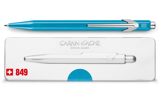 Caran d'Ache 849 Ballpoint Pen Turquoise