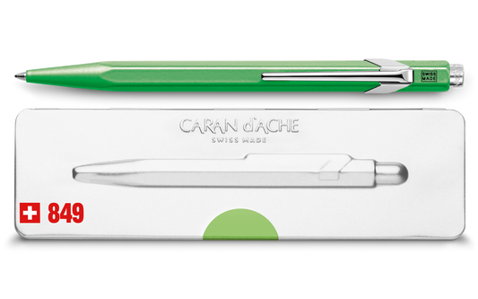 Caran d'Ache 849 Ballpoint Pen Fluorescent Green
