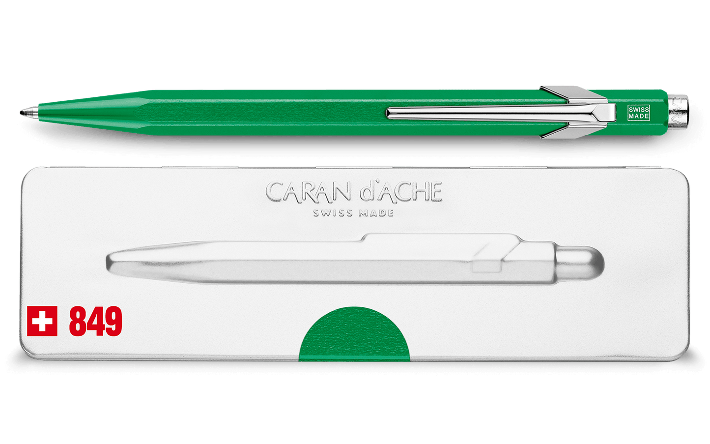 Caran d'Ache 849 Ballpoint Pen Green