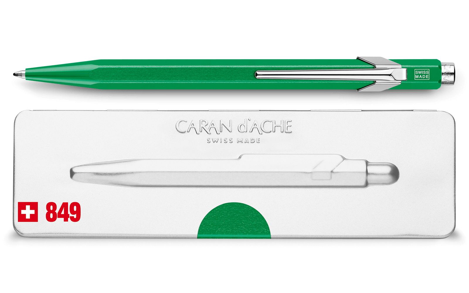 Caran d'Ache 849 Ballpoint Pen Green