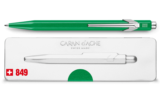 Caran d'Ache 849 Ballpoint Pen Green