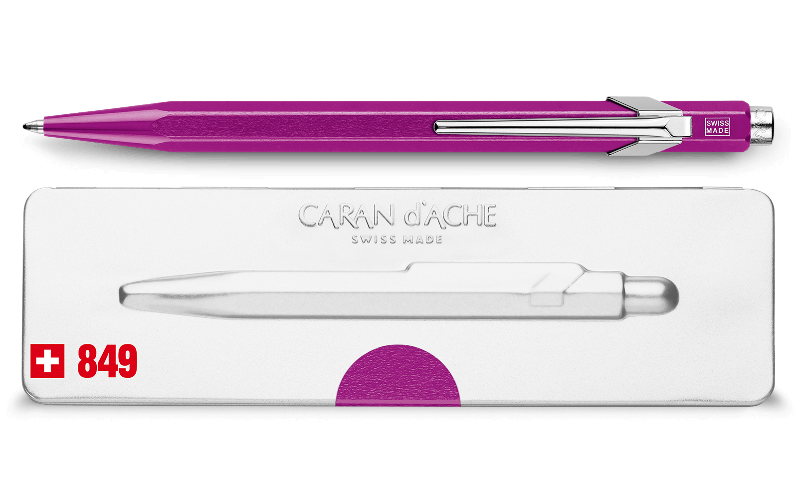 Caran d'Ache 849 Ballpoint Pen Purple