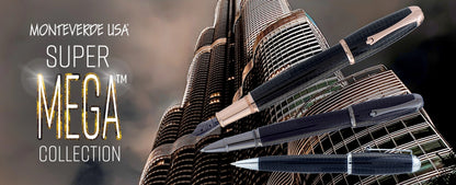 Monteverde Super Mega Carbon Fiber Gunmetal Ballpoint