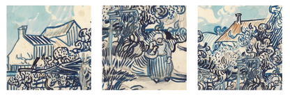 Visconti Van Gogh Old Vineyard With Peasant Woman Ballpoint